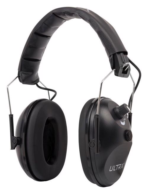 ULTRX Electronic Earmuff, Black