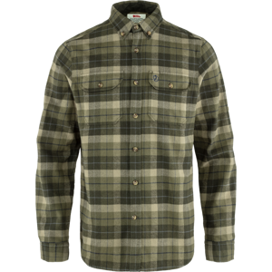 Fjällräven Singi Heavy Flannel Skjorte Green-Deep Forest