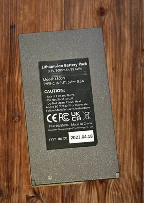 BLACK S960 BATTERI